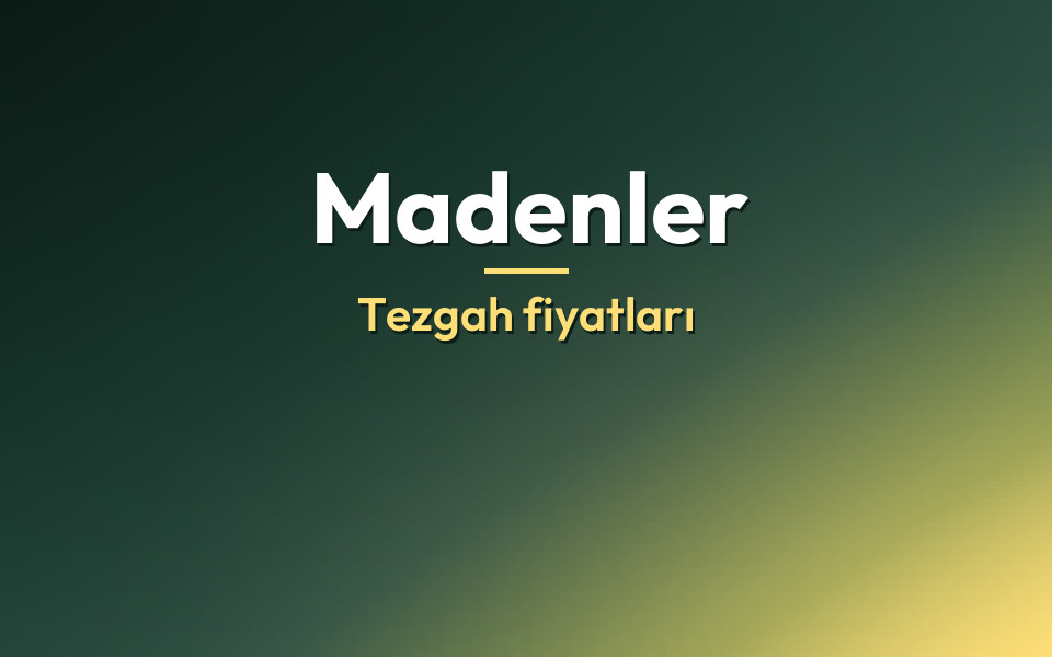 Madenler Tezgah fiyatları